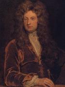 Sir Godfrey Kneller Portrait of John Vanbrugh Sweden oil painting artist
